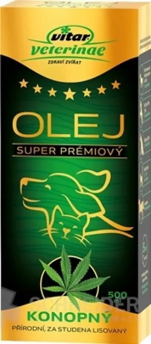 VITAR Veterinae KONOPNÝ OLEJ