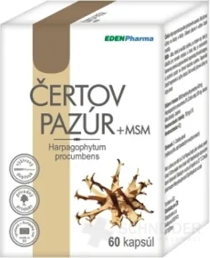 EDENPharma ČERTOV PAZÚR + MSM