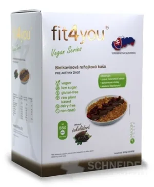 Fit4You Vegan Series Bielkovinová raňajková kaša