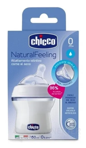 CHICCO Fľaša dojčenská Natural Feeling