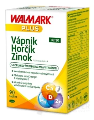 WALMARK Vápnik Horčík Zinok OSTEO