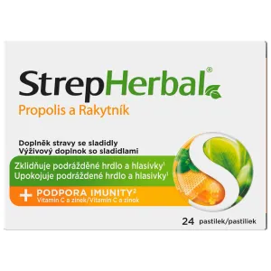 StrepHerbal Propolis a Rakytník