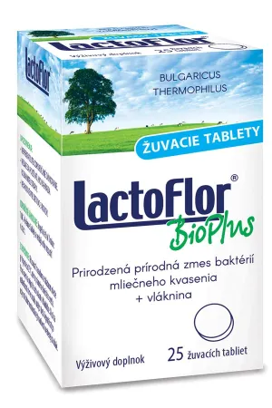 LactoFlor žuvacie tablety 25