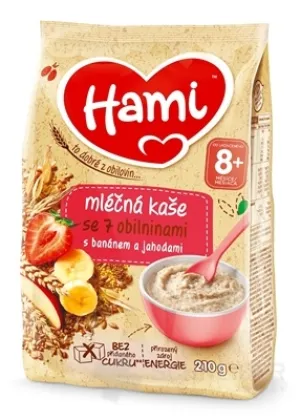 Hami mliečna kaša so 7 obilninami