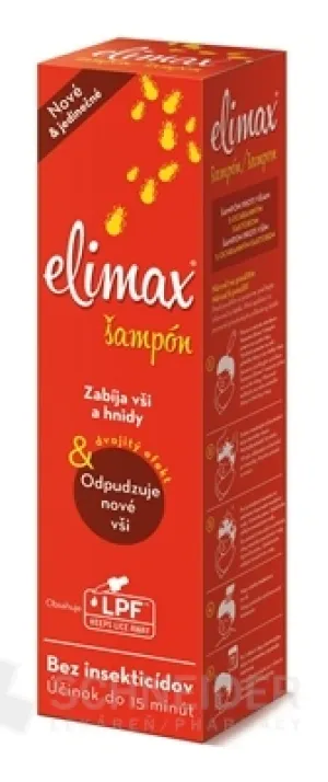 Elimax šampón proti všiam a hnidám