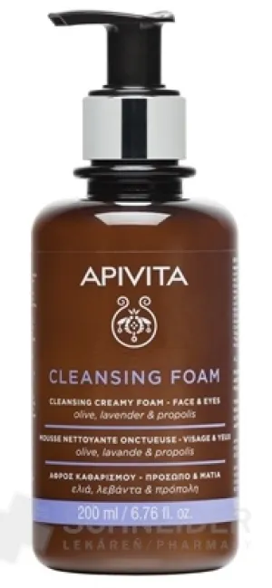 APIVITA CLEANSING CREAMY FOAM – FACE & EYES