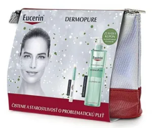 Eucerin Dermopure hĺbkovo čistiaci gél 400ml + krycí korektor 2,5g