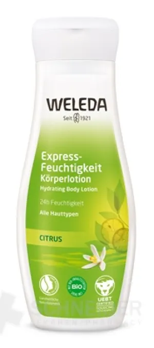 WELEDA CITRUS Telové mlieko