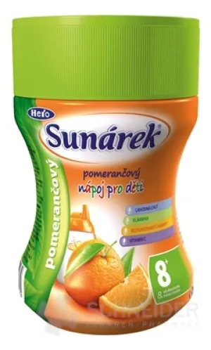 SUNÁREK INSTANTNÝ NÁPOJ - POMARANČ