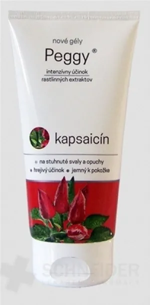 PEGGY nové gély kapsaicín