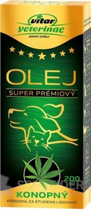 VITAR Veterinae KONOPNÝ OLEJ