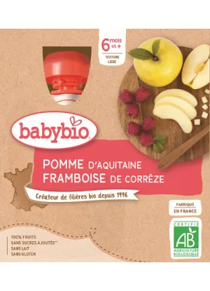 BabyBIO Jablko malina