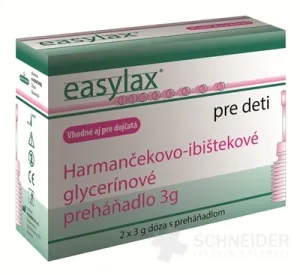 Easylax - Harmančekovo glycerínové preháňadlo