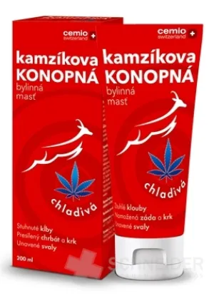 Cemio Kamzíkova konopná masť