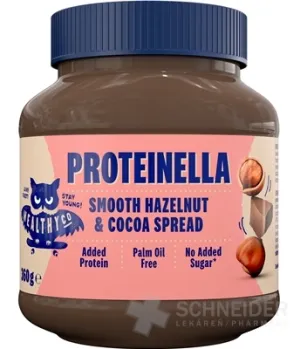 HealthyCo PROTEINELLA Lieskový oriešok, čokoláda