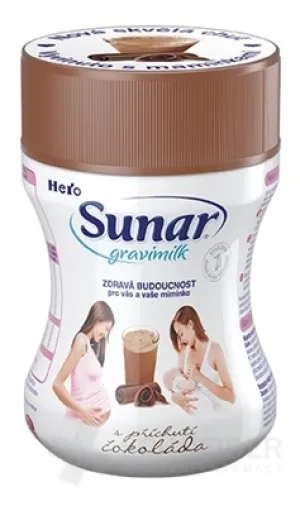 Sunar Gravimilk s príchuťou čokoláda NOVÝ