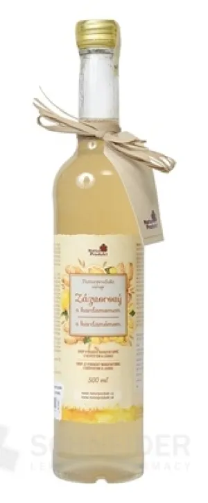 NaturProdukt Sirup Zázvorový s kardamómom