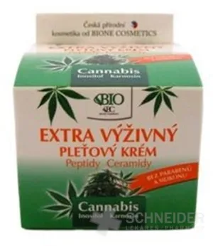BC BIO Cannabis PLEŤOVÝ KRÉM Extra výživný