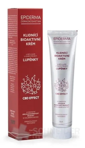 EPIDERMA UPOKOJUJÚCI BIOAKTÍVNY KRÉM