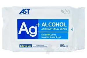 AST Ag + Alkohol Antibakteriálne utierky