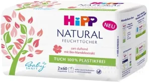 HiPP BabySANFT NATURAL vlhčené obrúsky