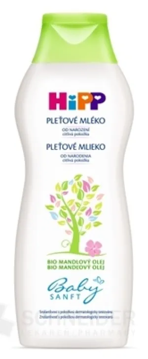 HiPP BabySANFT Detské pleťové mlieko