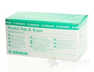 B.BRAUN ALKOMED TAMPÓNY ALKOHOLOVÉ