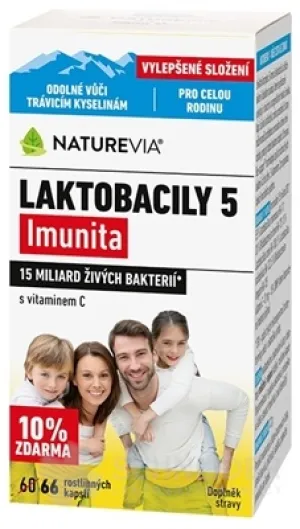 SWISS NATUREVIA LAKTOBACILY 5 Imunita