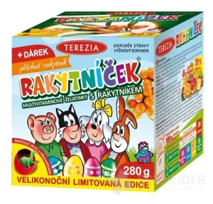 RAKYTNÍČEK multivitamínové želatínky s rakytníkom