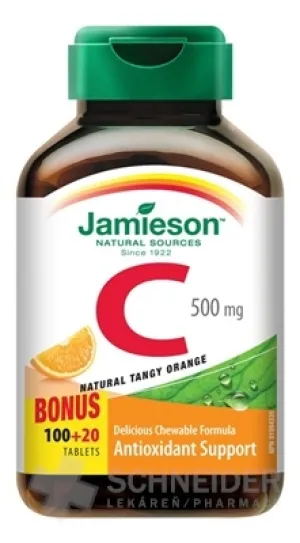 JAMIESON VITAMÍN C 500 mg pomaranč