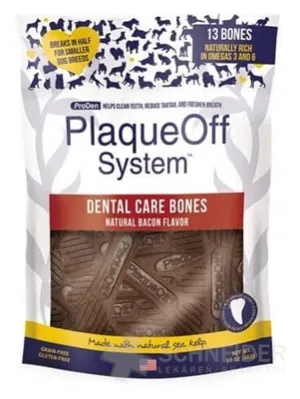 ProDen PlaqueOff Dental Care Bones Bacon Flavour