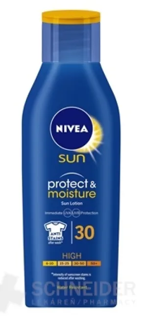 NIVEA SUN Hydratačné mlieko na opaľovanie OF30