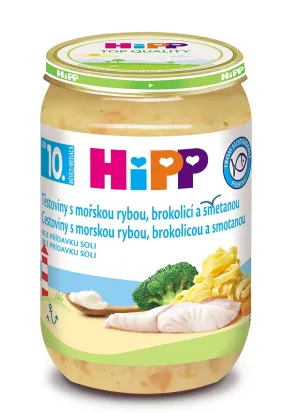 HiPP Príkrm Cestoviny s morskou rybou