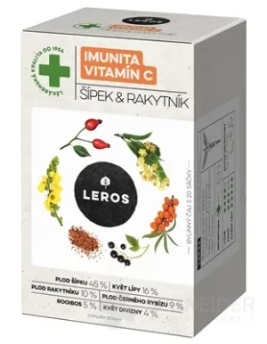 LEROS VITAMÍN C IMUNITA 20x2g
