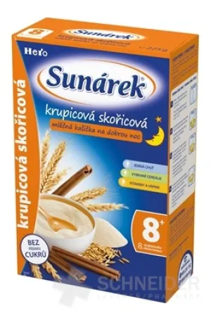 SUNÁREK kašička na dobrú noc mliečna