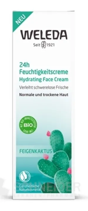 WELEDA OPUNCIA 24h hydratačný pleťový krém