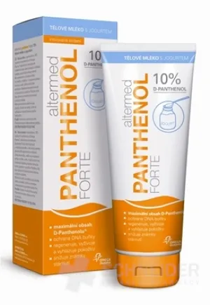 altermed PANTHENOL FORTE 10% telové mlieko