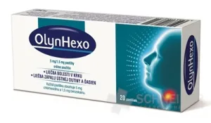 OlynHexo 5 mg/1,5 mg pastilky
