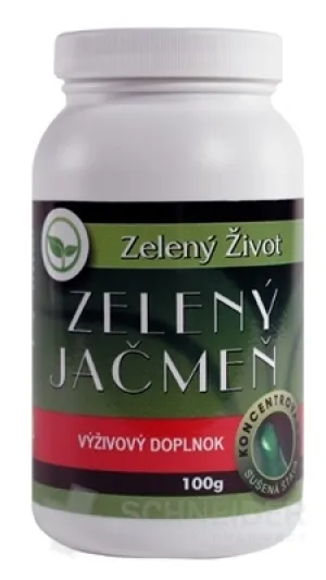 Zelený Život Zelený jačmeň