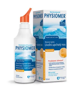 PHYSIOMER nosový sprej Hypertonický 135ml