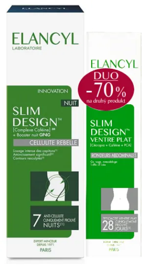 Elancyl Slim Desing nočný 200ml + Ploché brucho 150ml