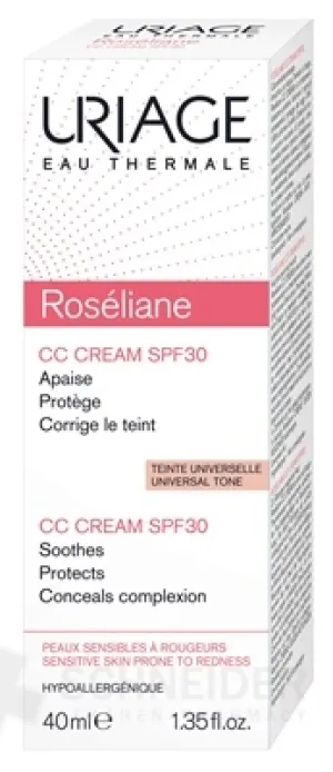 URIAGE ROSELIANE CC CREAM SPF30 UNI TONE