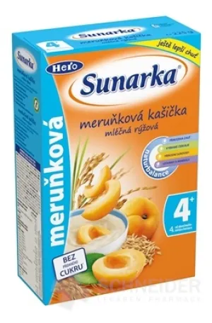 SUNÁREK mliečna ryžová kašička