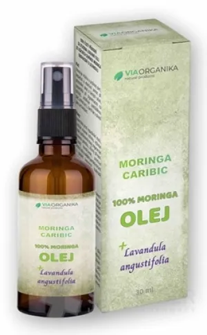 VIA ORGANIKA Moringa caribic 100% MORINGA OLEJ