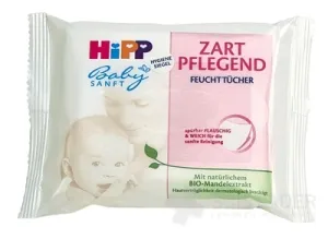 HiPP BabySANFT Čistiace vlhčené obrúsky
