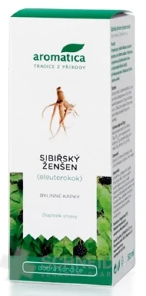 aromatica SIBÍRSKY ŽENŠEŇ BYLINNÉ KVAPKY