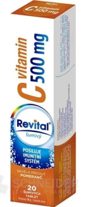 Revital vitamín C 500 mg šumivý