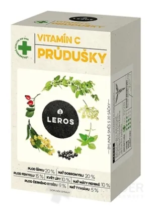 LEROS VITAMÍN C PRIEDUŠKY 20x1,5g