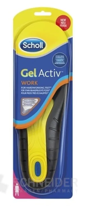 Scholl Gelové vložky do topánok Work - Ženy