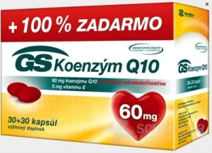 GS Koenzým Q10 60mg, cps. 30+30